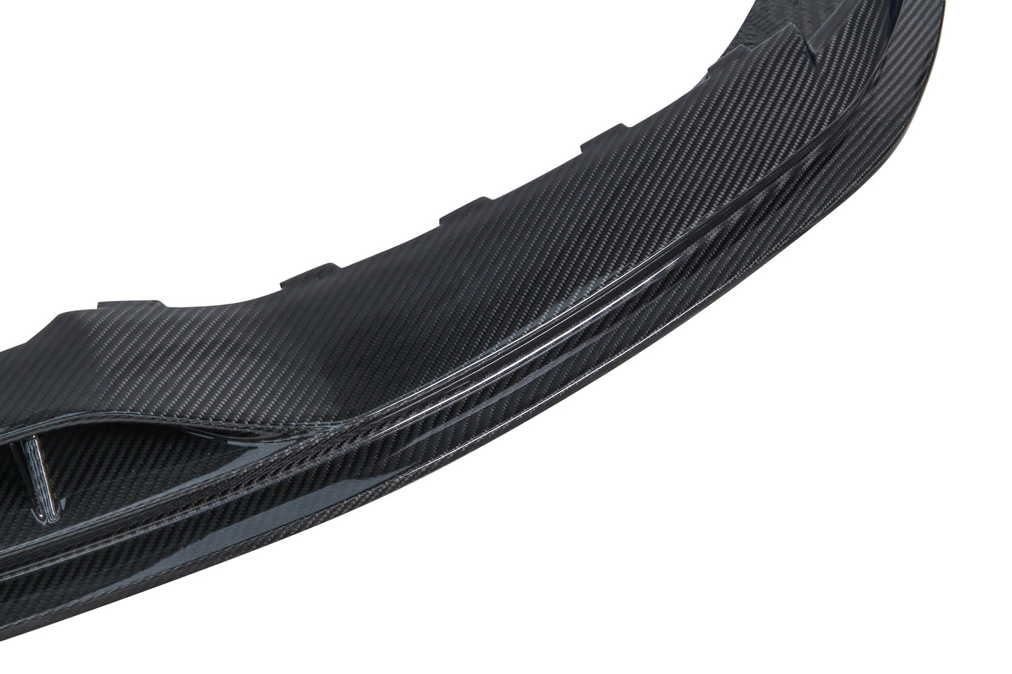 Dry Carbon Fiber Porsche Taycan Front Lip (Paktechz Design)