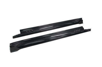 Dry Carbon Fiber Porsche Taycan Side Skirts (Paktechz Design)