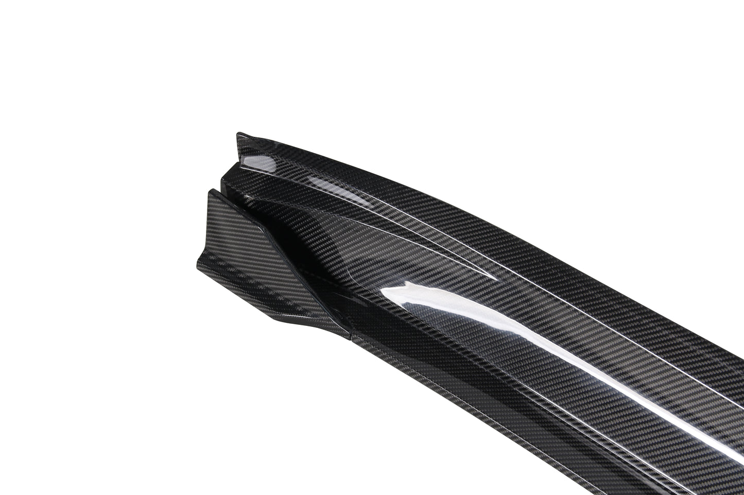 Dry Carbon Fiber Porsche Taycan Side Skirts (Paktechz Design)