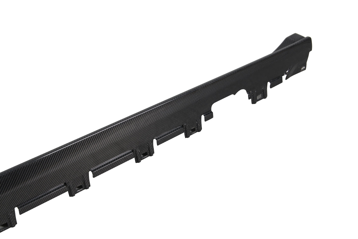 Dry Carbon Fiber Porsche Taycan Side Skirts (Paktechz Design)