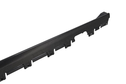 Dry Carbon Fiber Porsche Taycan Side Skirts (Paktechz Design)