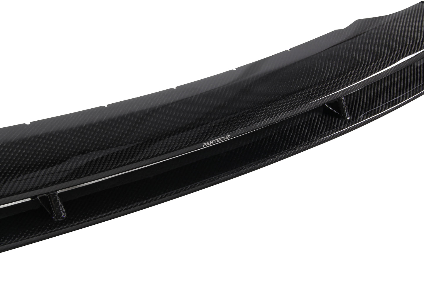 Dry Carbon Fiber Tesla Model Y Front Lip (Paktechz Design)