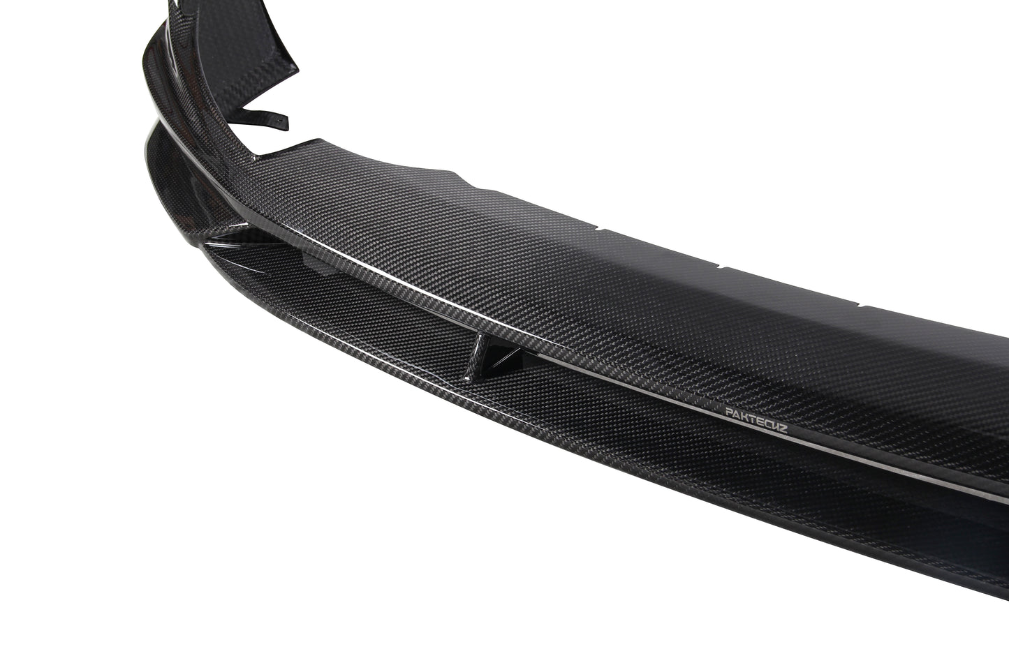 Dry Carbon Fiber Tesla Model Y Front Lip (Paktechz Design)