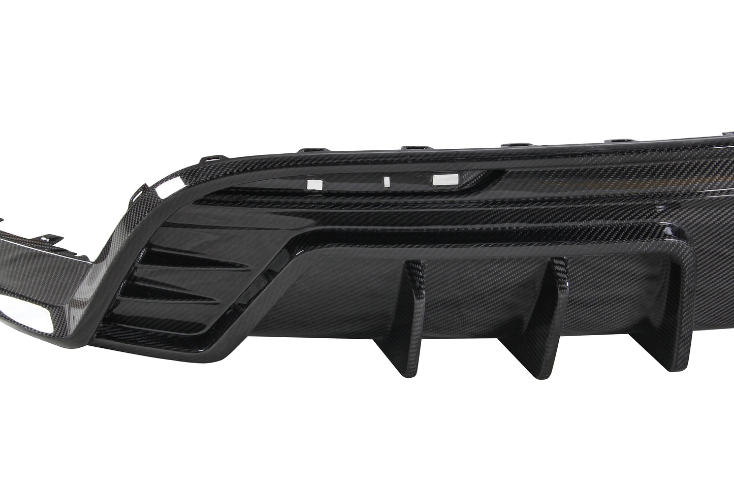 Dry Carbon Fiber Tesla Model Y Rear Diffuser (Paktechz Design)