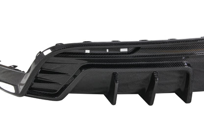 Dry Carbon Fiber Tesla Model Y Rear Diffuser (Paktechz Design)