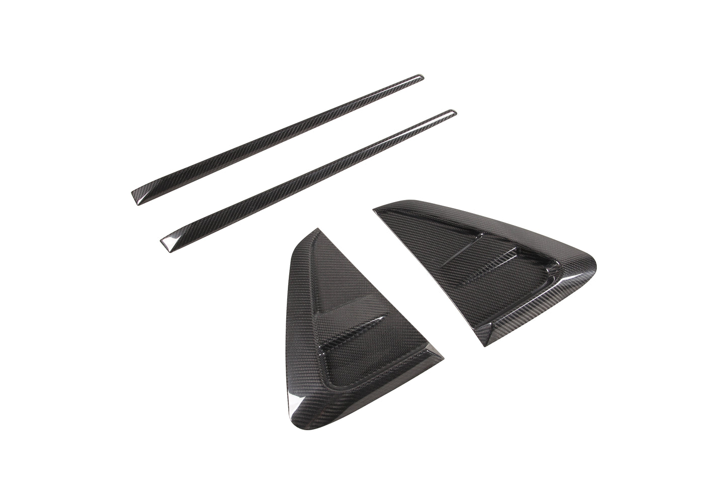 Dry Carbon Fiber Porsche Cayenne (9YA) Fender Trims (Paktechz Design)