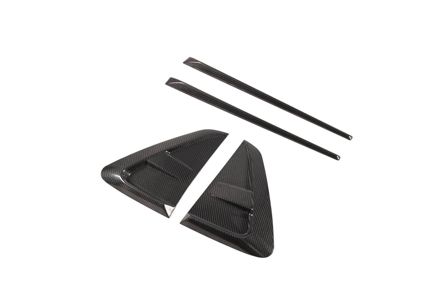 Dry Carbon Fiber Porsche Cayenne (9YA) Fender Trims (Paktechz Design)