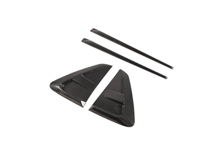 Dry Carbon Fiber Porsche Cayenne (9YA) Fender Trims (Paktechz Design)