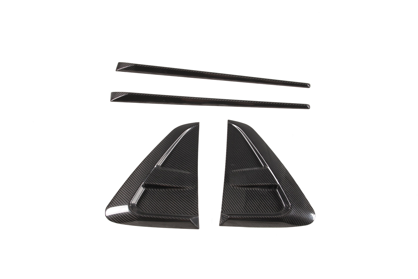 Dry Carbon Fiber Porsche Cayenne (9YA) Fender Trims (Paktechz Design)