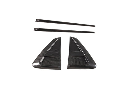 Dry Carbon Fiber Porsche Cayenne (9YA) Fender Trims (Paktechz Design)