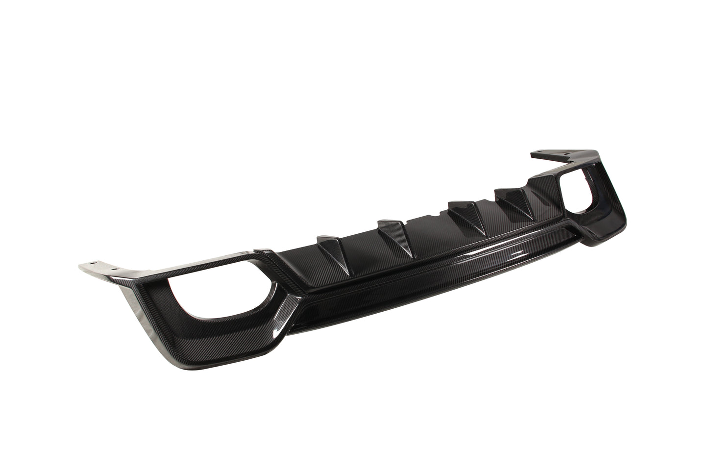 Dry Carbon Fiber Audi RS6/RS7 (C8) Rear Diffuser (Paktechz Design)