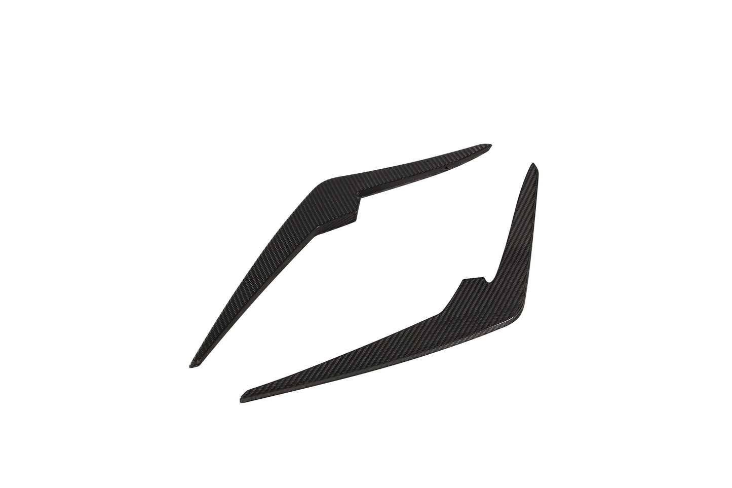 Dry Carbon Fiber Audi RS6/RS7 (C8) Front Canards (Paktechz Design)