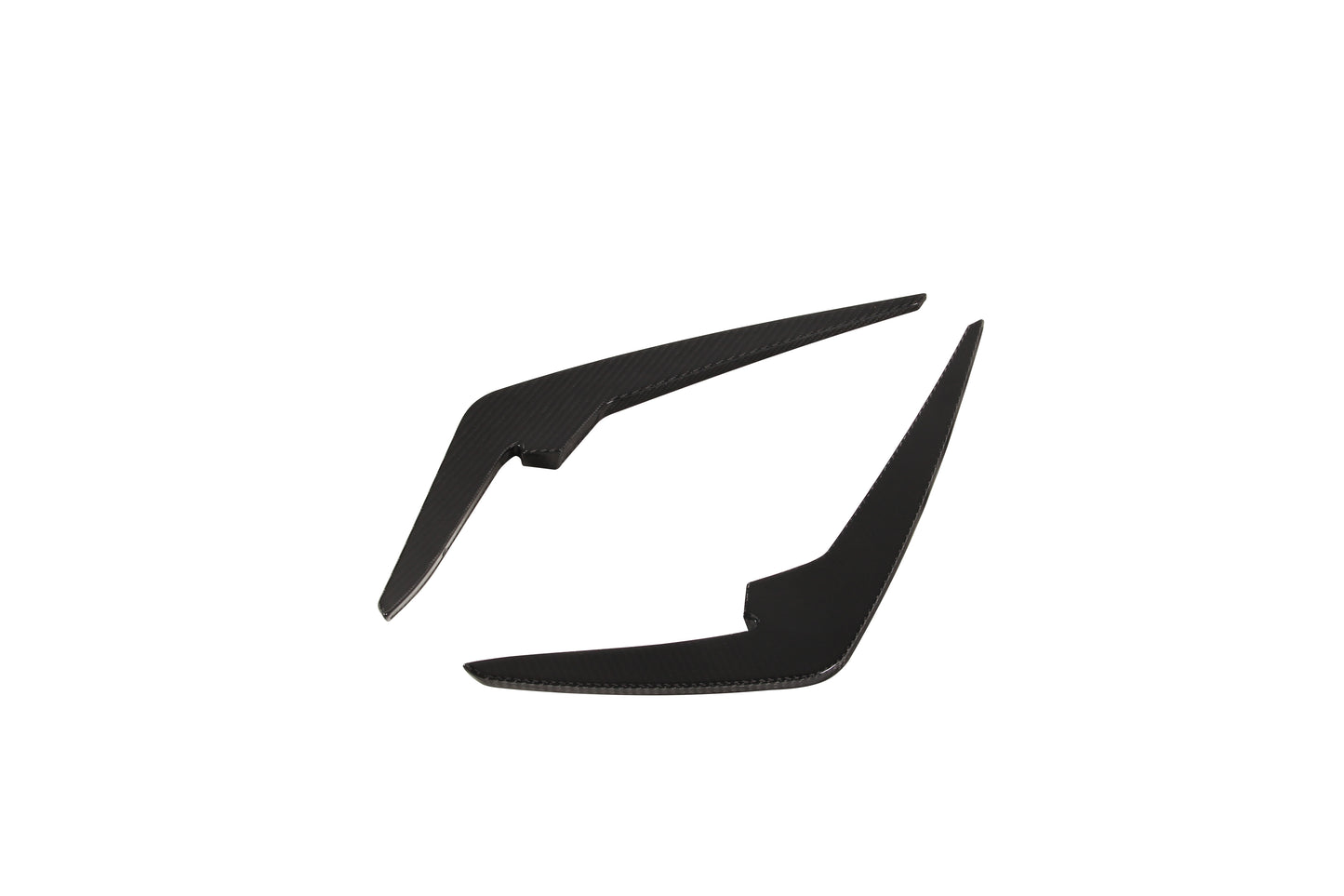 Dry Carbon Fiber Audi RS6/RS7 (C8) Front Canards (Paktechz Design)