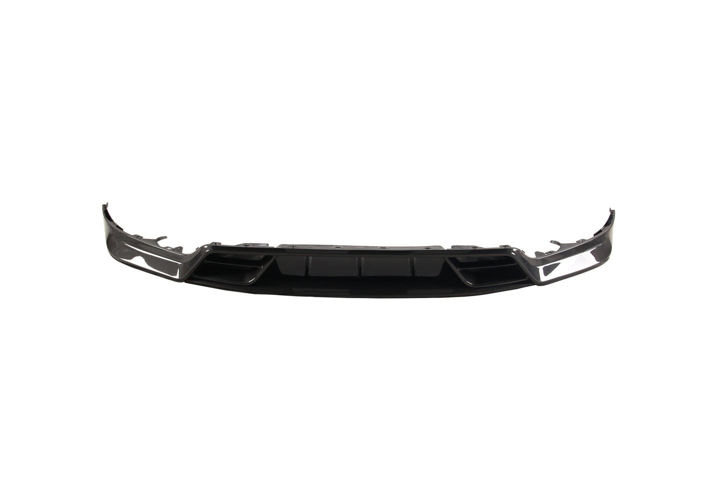 Dry Carbon Fiber Porsche Cayenne (9YA) Front Lip Ver.2 (Paktechz Design)