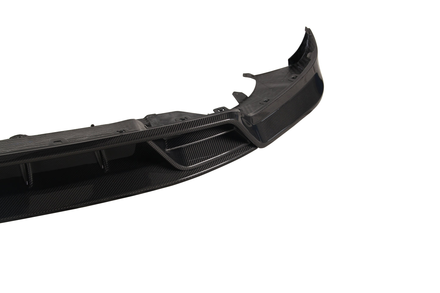 Dry Carbon Fiber Porsche Cayenne (9YA) Front Lip Ver.2 (Paktechz Design)