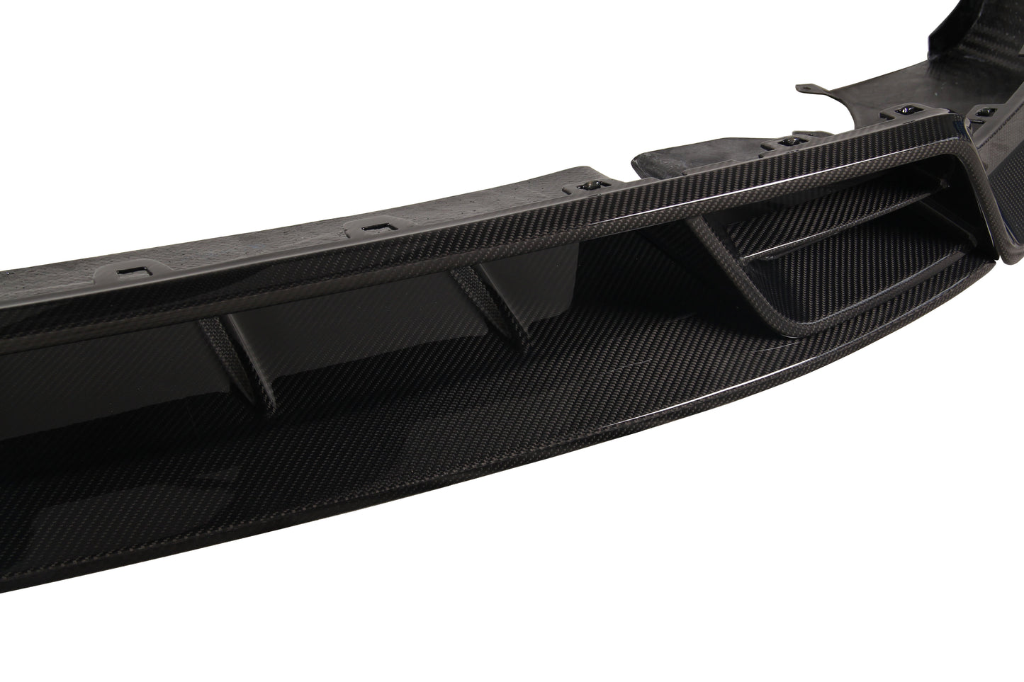 Dry Carbon Fiber Porsche Cayenne (9YA) Front Lip Ver.2 (Paktechz Design)