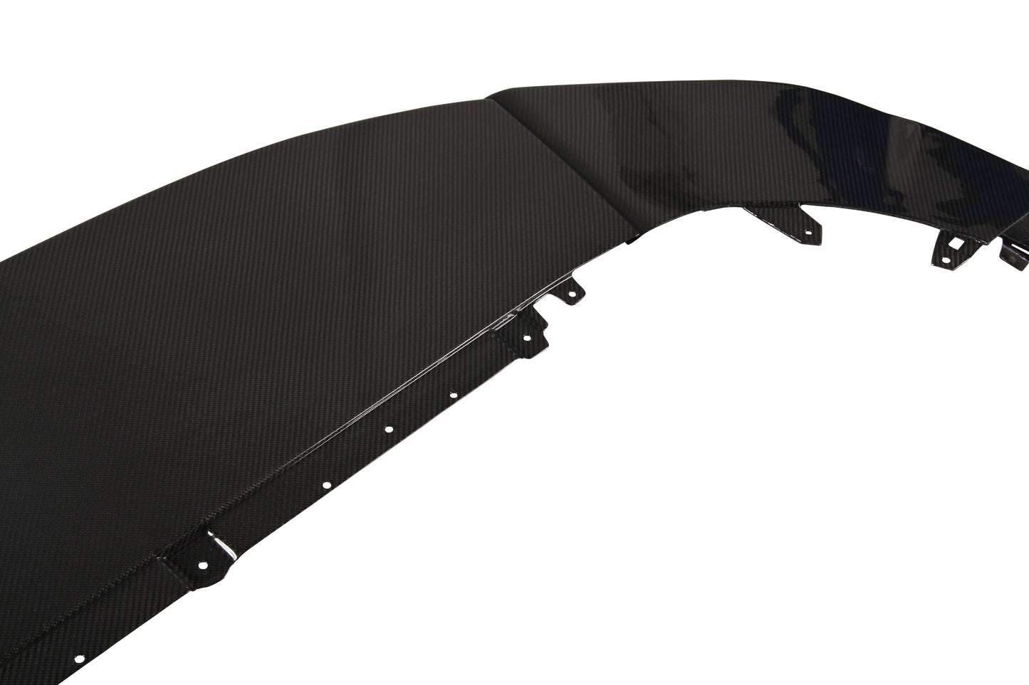 Dry Carbon Fiber Porsche Cayenne (9YA) Front Lip Ver.2 (Paktechz Design)