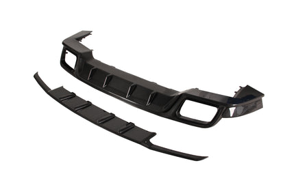 Dry Carbon Fiber Porsche Cayenne (9YA) Rear Diffuser (Paktechz Design)