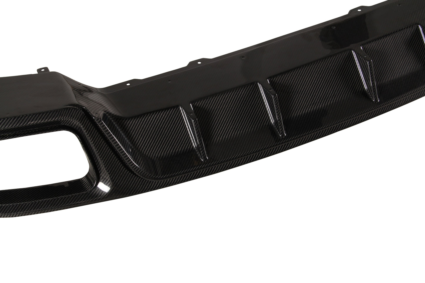 Dry Carbon Fiber Porsche Cayenne (9YA) Rear Diffuser (Paktechz Design)