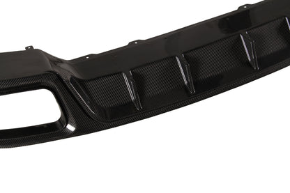 Dry Carbon Fiber Porsche Cayenne (9YA) Rear Diffuser (Paktechz Design)