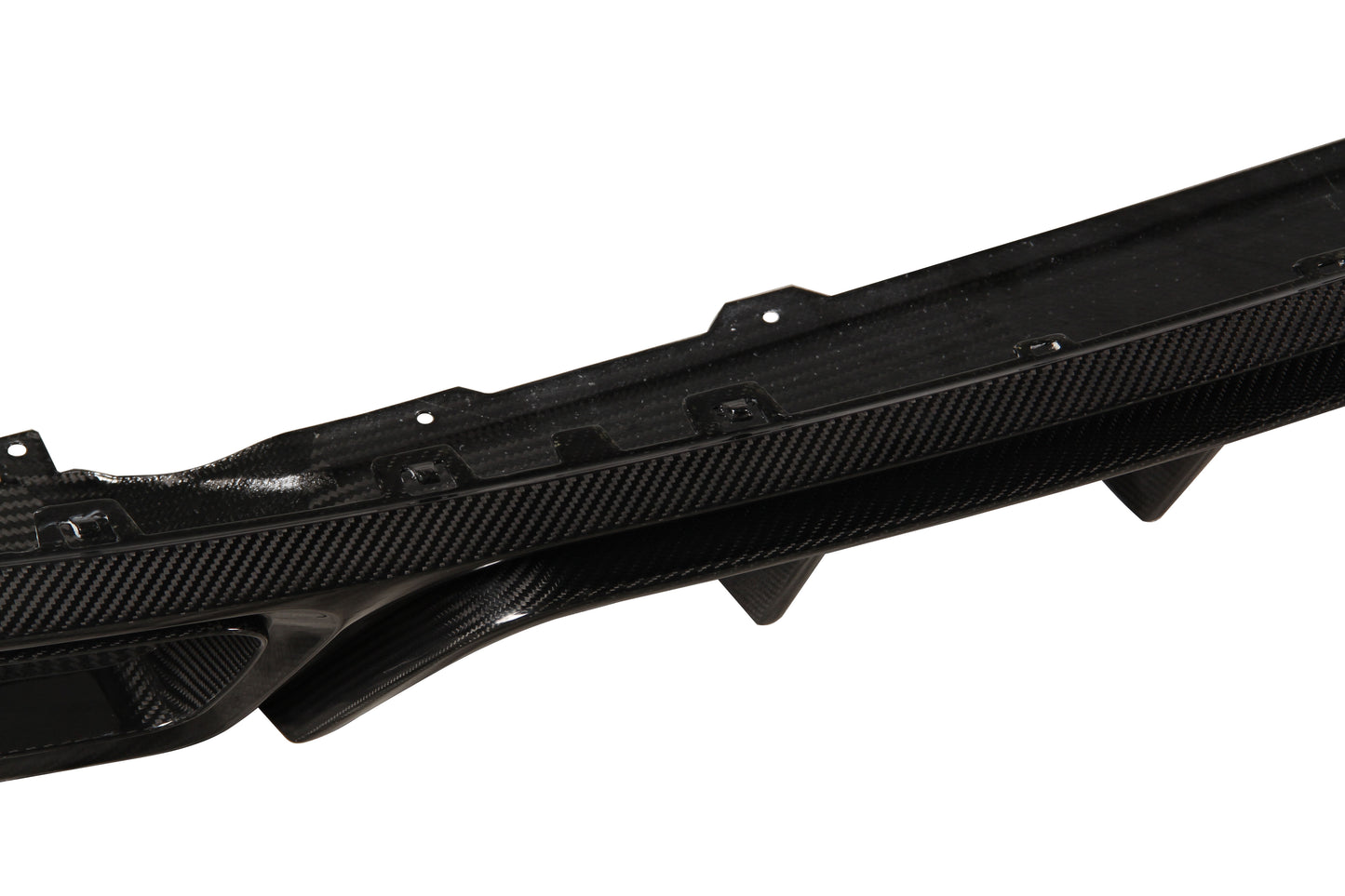 Dry Carbon Fiber Porsche Cayenne (9YA) Rear Diffuser (Paktechz Design)