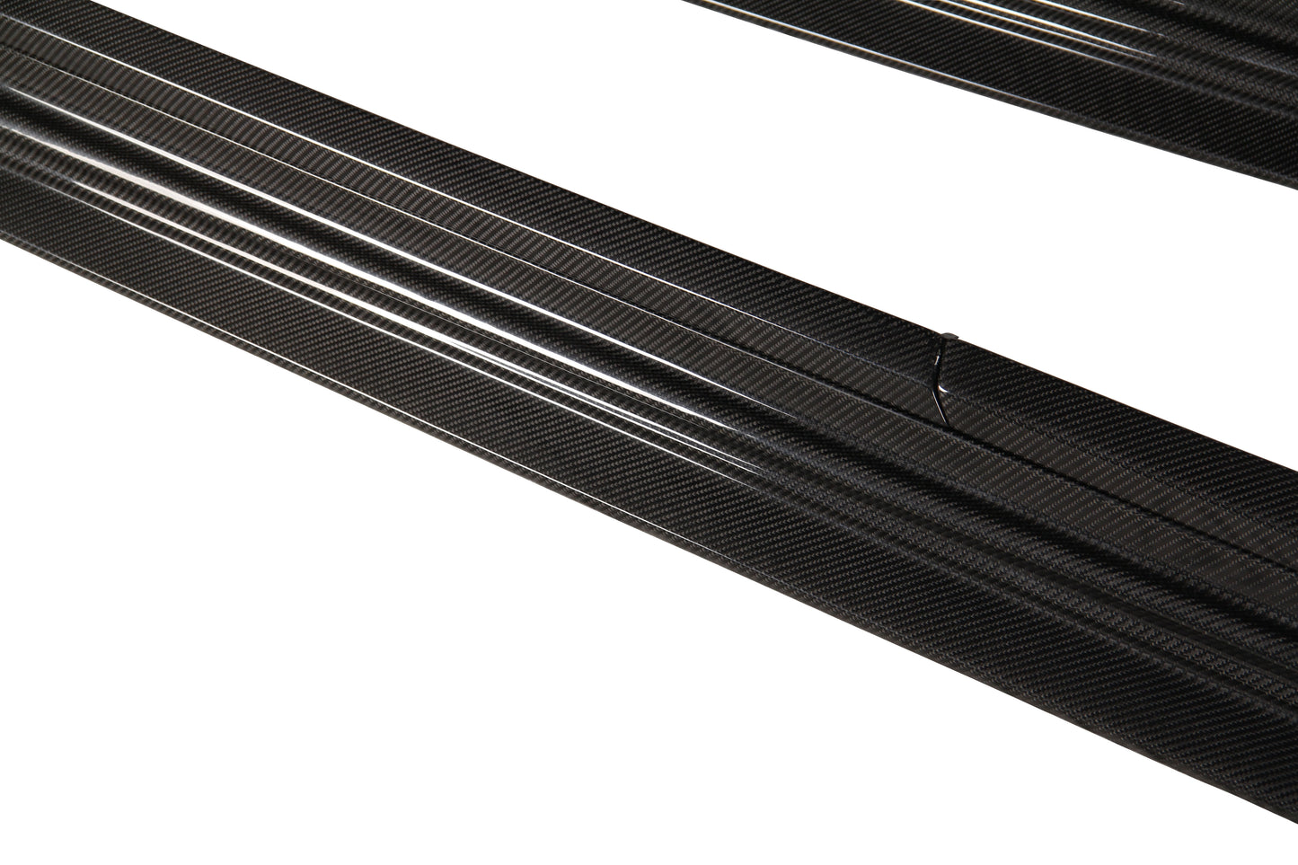 Dry Carbon Fiber Porsche Cayenne (9YA) Side Skirts (Paktechz Design)