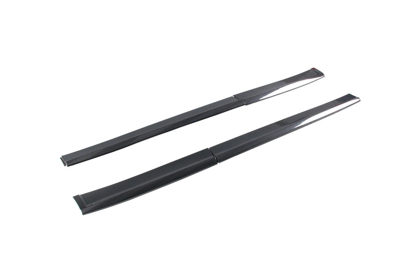 Dry Carbon Fiber Porsche Cayenne (9YA) Lower Door Mouldings (Paktechz Design)