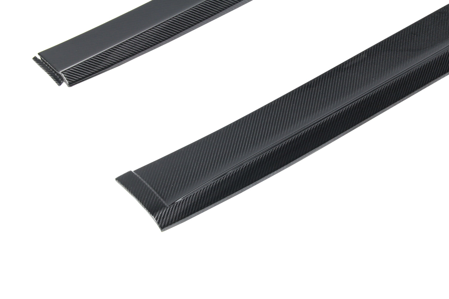Dry Carbon Fiber Porsche Cayenne (9YA) Lower Door Mouldings (Paktechz Design)