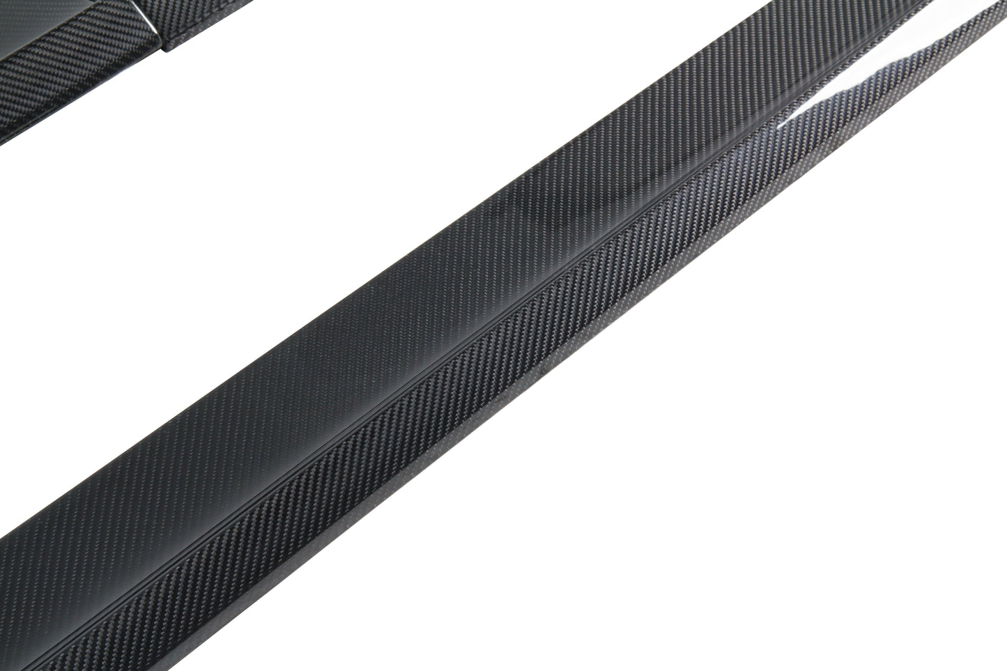 Dry Carbon Fiber Porsche Cayenne (9YA) Lower Door Mouldings (Paktechz Design)