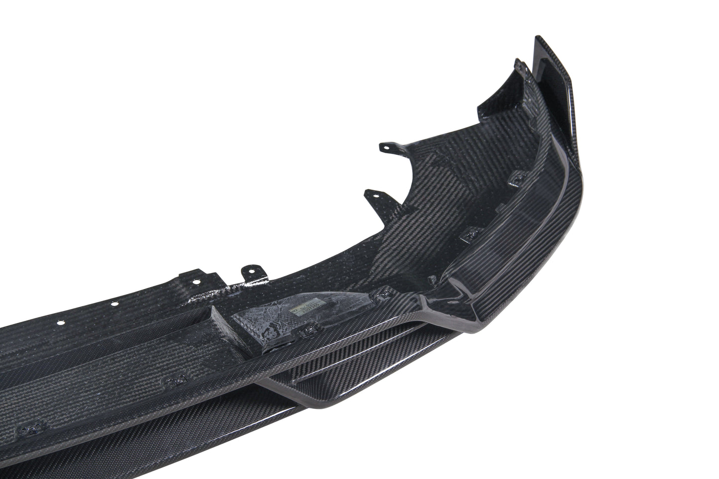 Dry Carbon Fiber Porsche Cayenne (9YA) Front Lip Ver.1 (Paktechz Design)