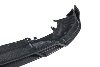 Dry Carbon Fiber Porsche Cayenne (9YA) Front Lip Ver.1 (Paktechz Design)