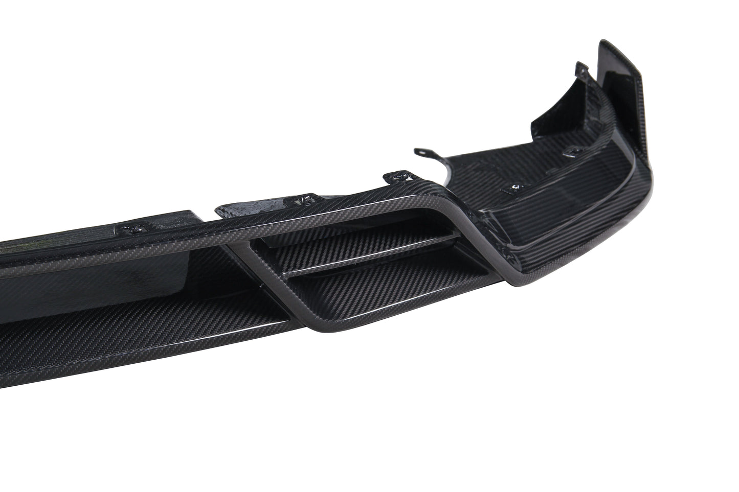 Dry Carbon Fiber Porsche Cayenne (9YA) Front Lip Ver.1 (Paktechz Design)