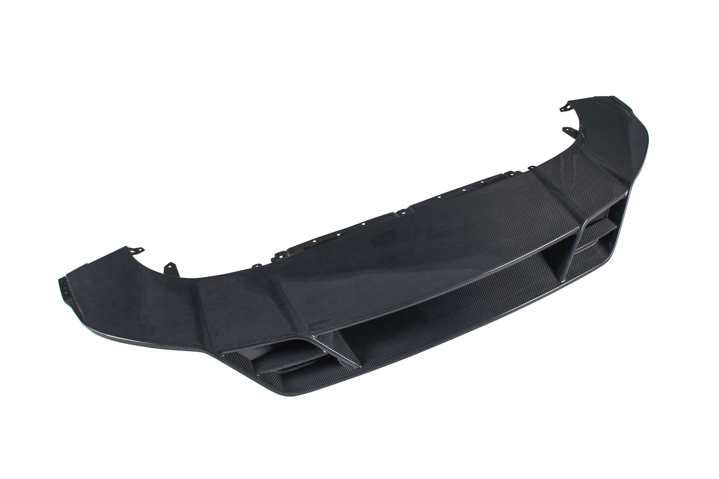 Dry Carbon Fiber Porsche Cayenne (9YA) Front Lip Ver.1 (Paktechz Design)