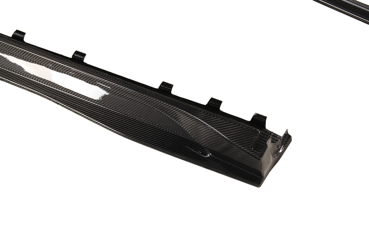 Dry Carbon Fiber Tesla Model Y Side Skirts (Paktechz Design)