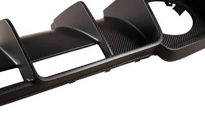 Dry Carbon Fiber Audi R8 Rear Diffuser (Paktechz Design)