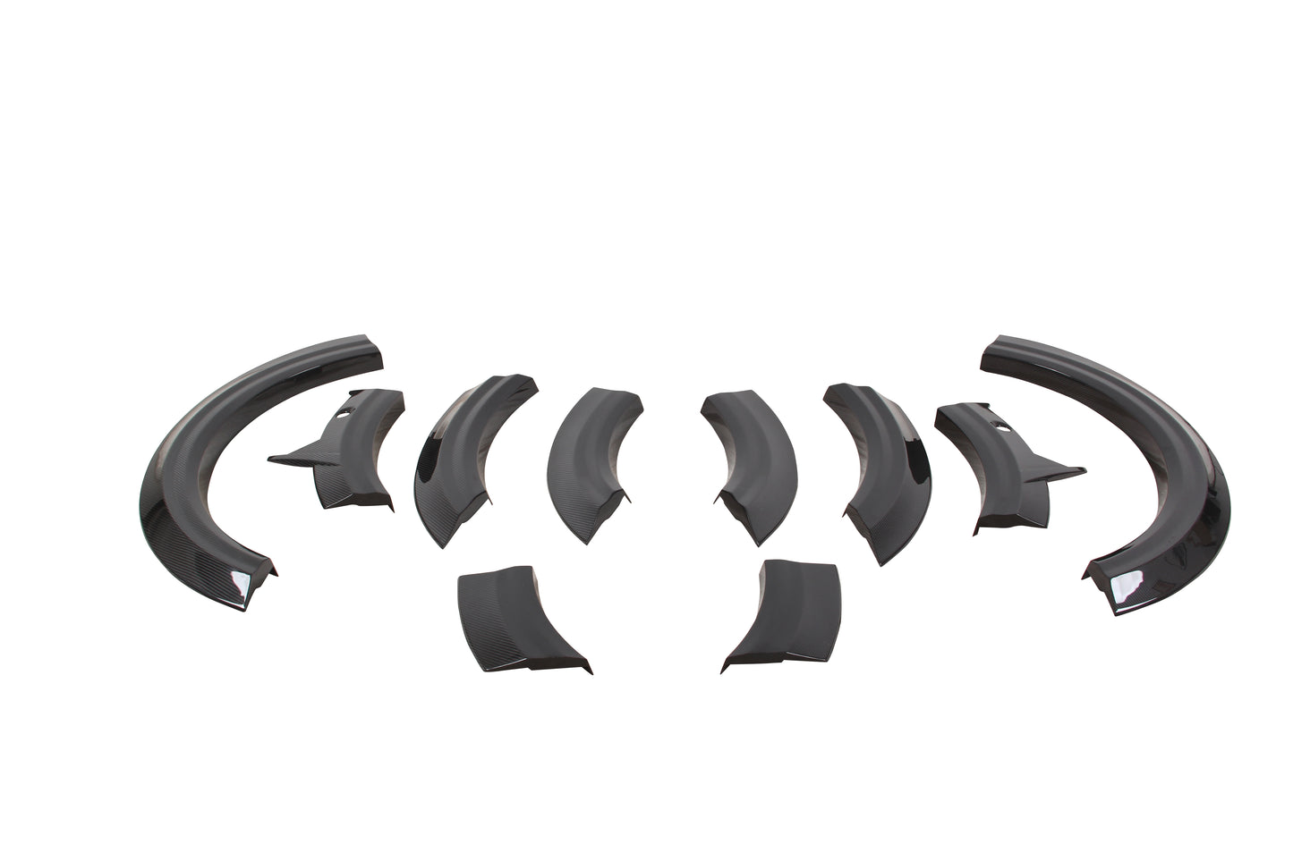 Dry Carbon Fiber Audi RSQ8 Wheel Trims (Paktechz Design)