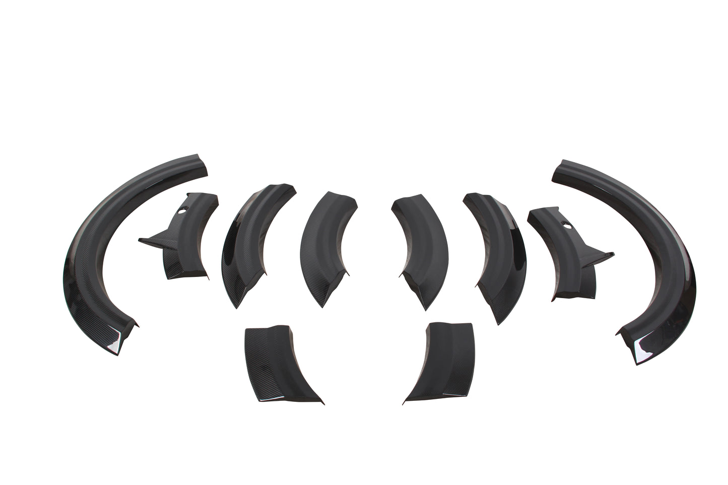 Dry Carbon Fiber Audi RSQ8 Wheel Trims (Paktechz Design)