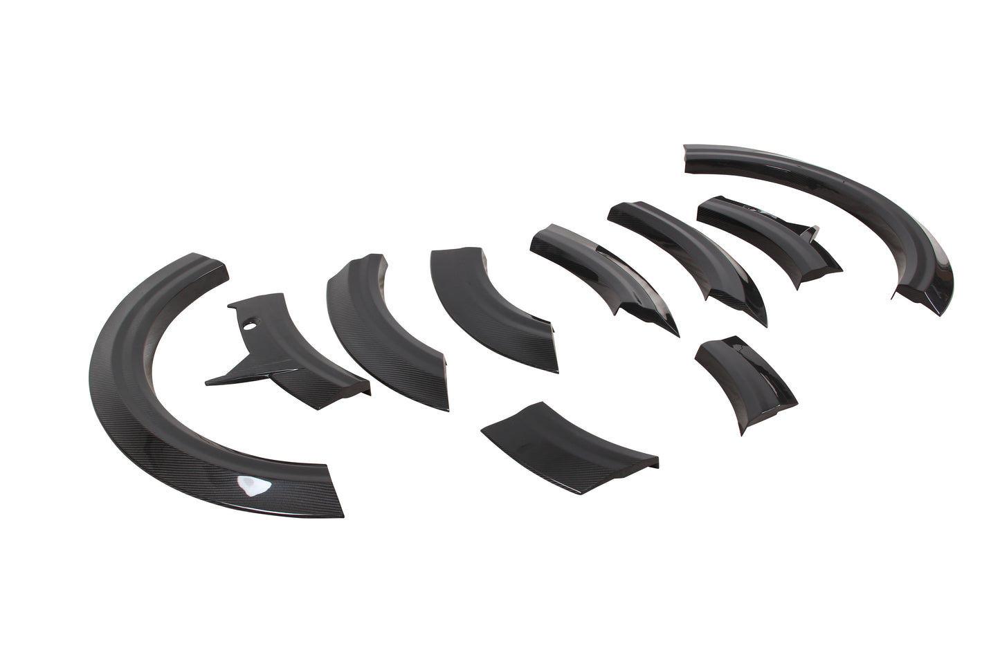 Dry Carbon Fiber Audi RSQ8 Wheel Trims (Paktechz Design)