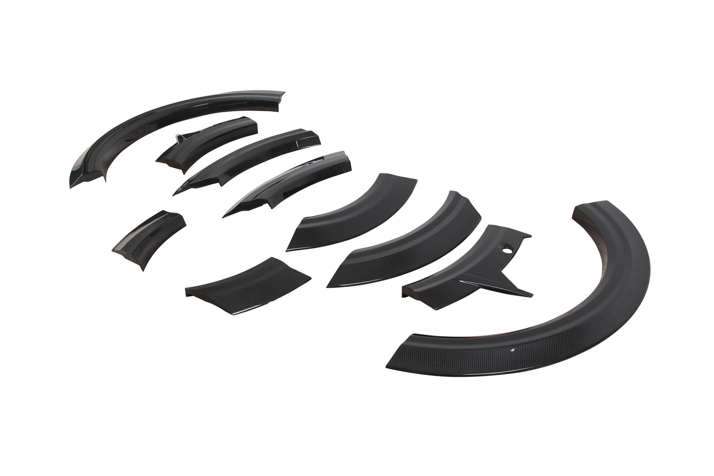 Dry Carbon Fiber Audi RSQ8 Wheel Trims (Paktechz Design)