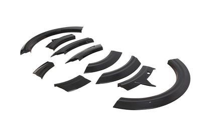 Dry Carbon Fiber Audi RSQ8 Wheel Trims (Paktechz Design)