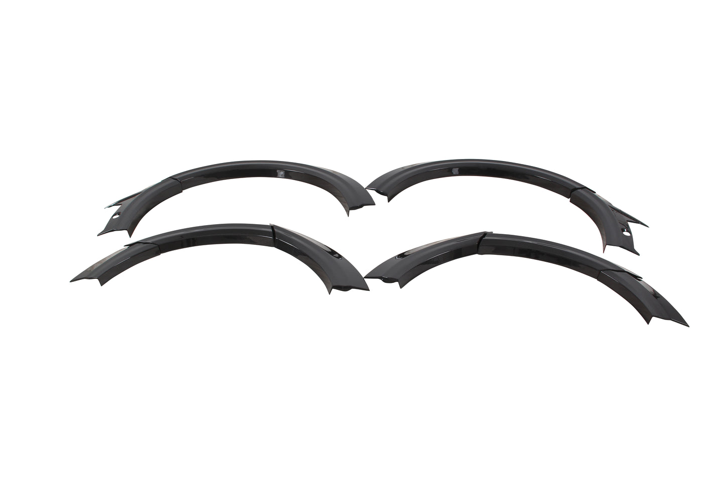 Dry Carbon Fiber Audi RSQ8 Wheel Trims (Paktechz Design)