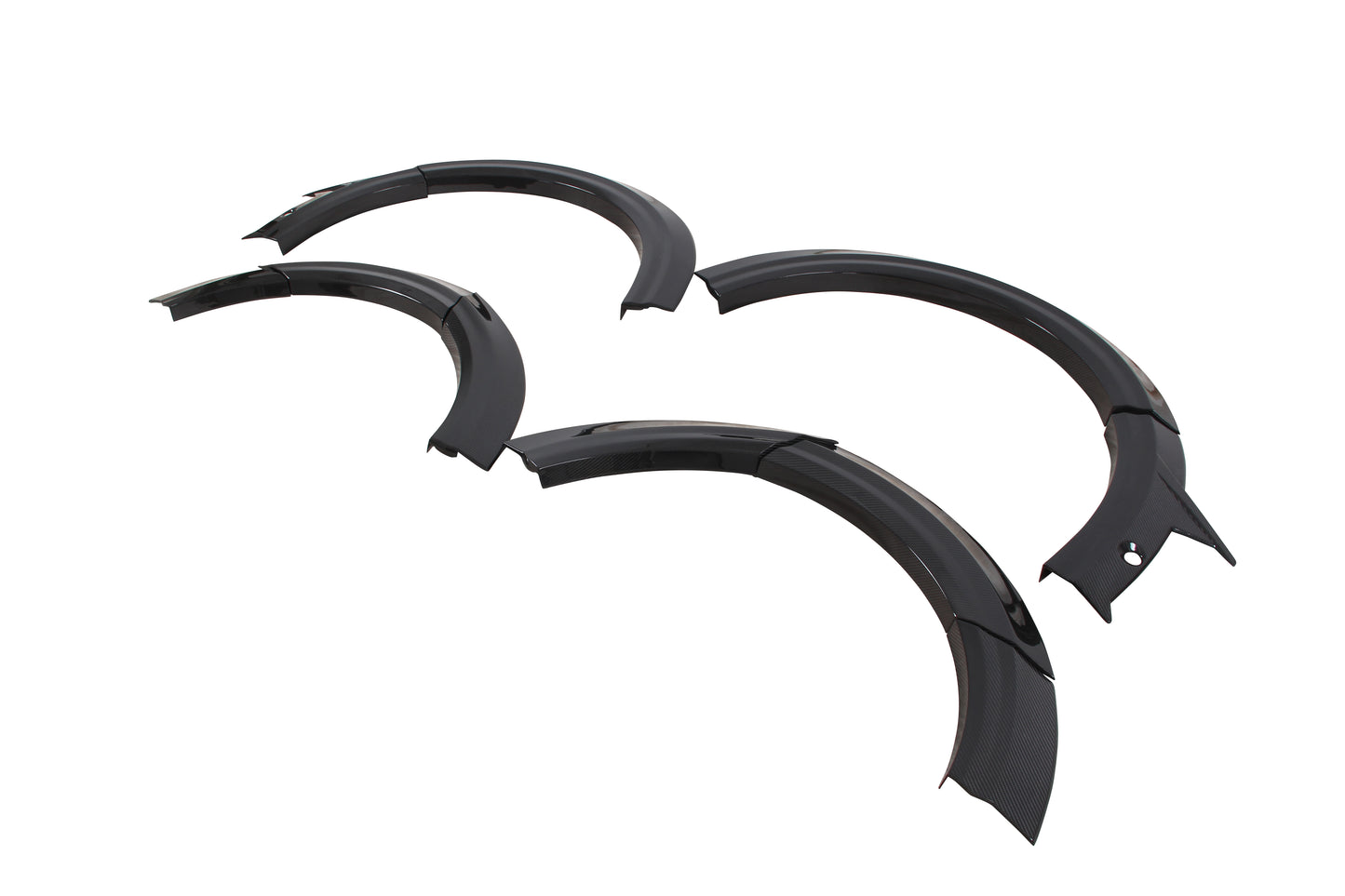 Dry Carbon Fiber Audi RSQ8 Wheel Trims (Paktechz Design)