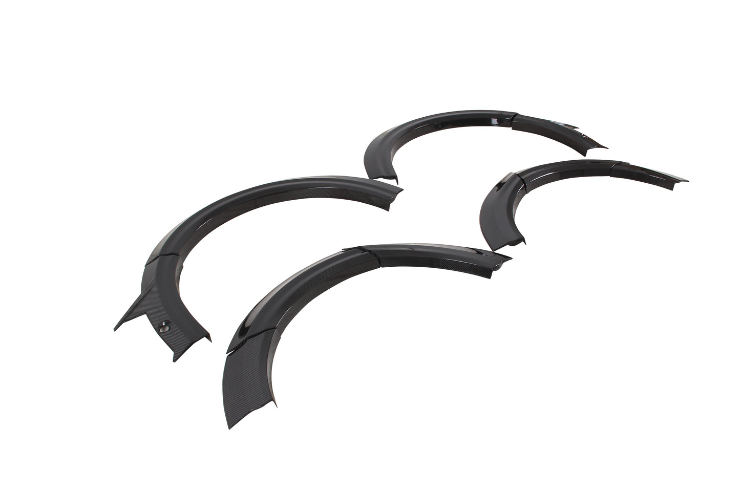 Dry Carbon Fiber Audi RSQ8 Wheel Trims (Paktechz Design)