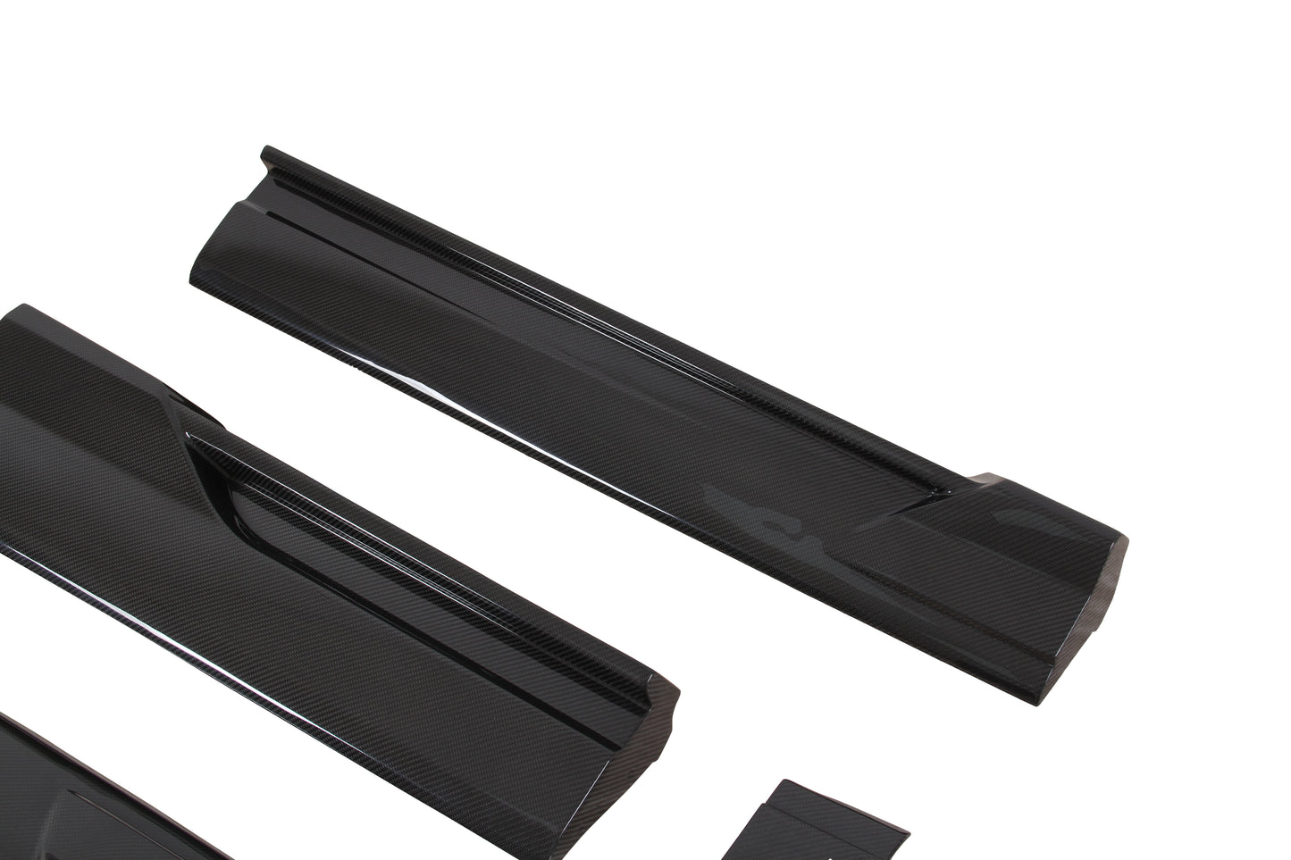 Dry Carbon Fiber Audi RSQ8 Side Skirts (Paktechz Design)