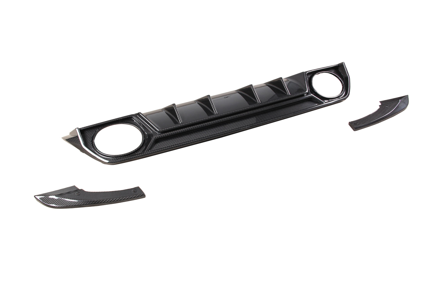 Dry Carbon Fiber Audi RS3 (8Y) Rear Diffuser (Paktechz Design)