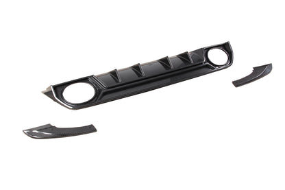 Dry Carbon Fiber Audi RS3 (8Y) Rear Diffuser (Paktechz Design)