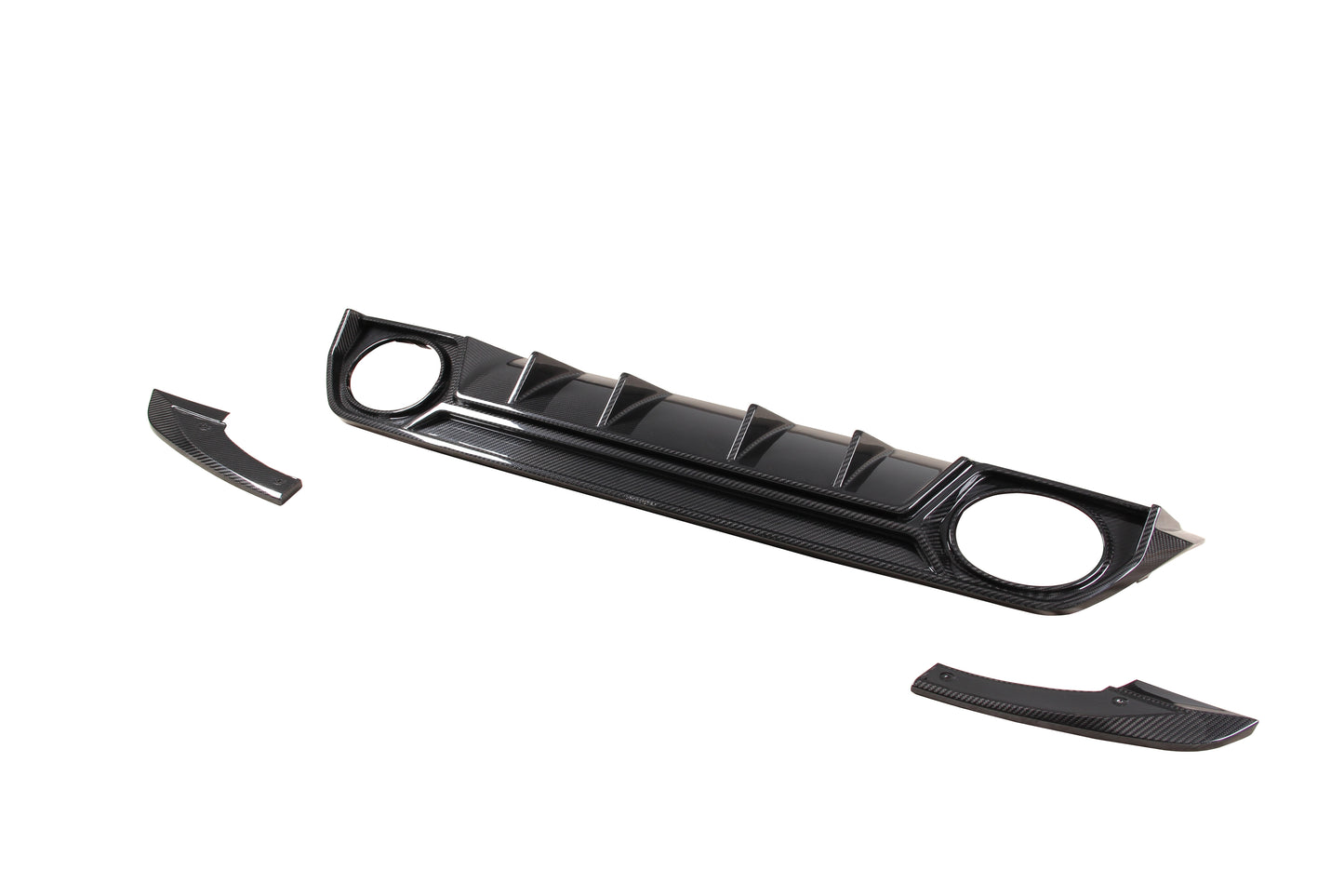 Dry Carbon Fiber Audi RS3 (8Y) Rear Diffuser (Paktechz Design)