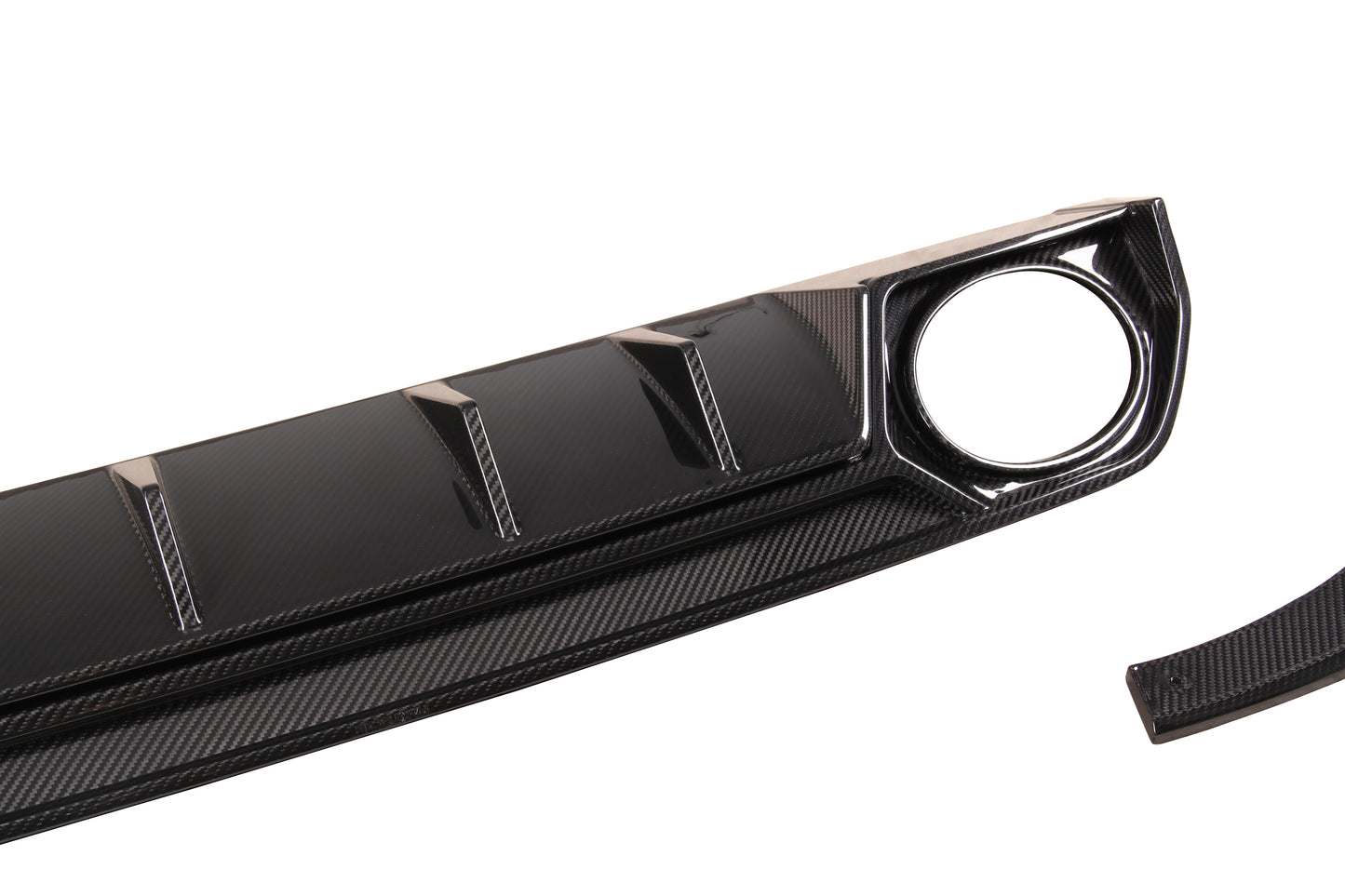 Dry Carbon Fiber Audi RS3 (8Y) Rear Diffuser (Paktechz Design)