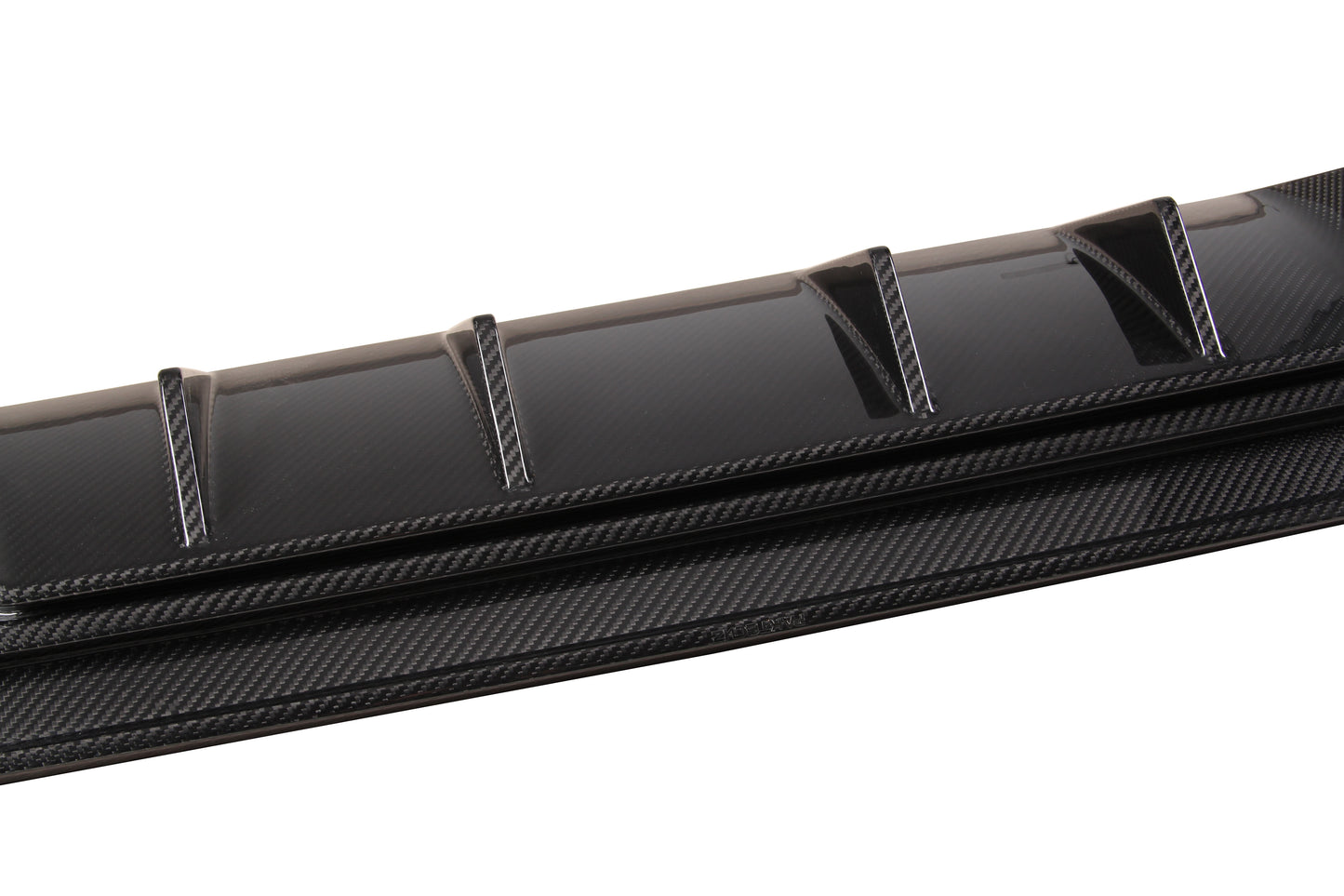 Dry Carbon Fiber Audi RS3 (8Y) Rear Diffuser (Paktechz Design)