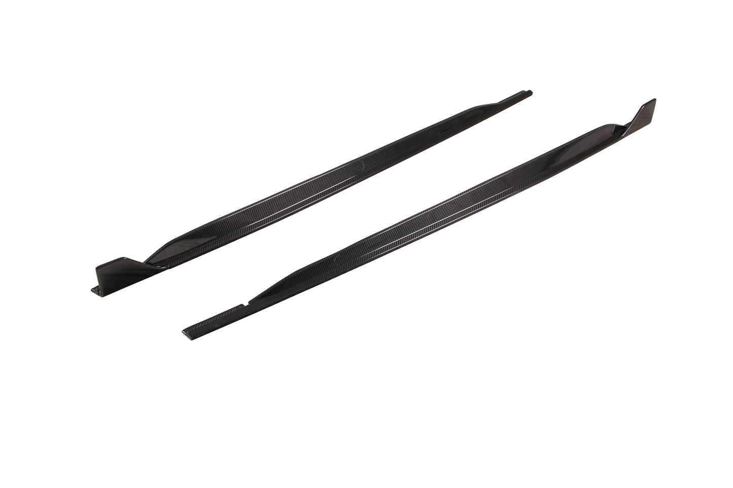 Dry Carbon Fiber Audi RS3 (8Y) Side Skirts Ver.2 (Paktechz Design)